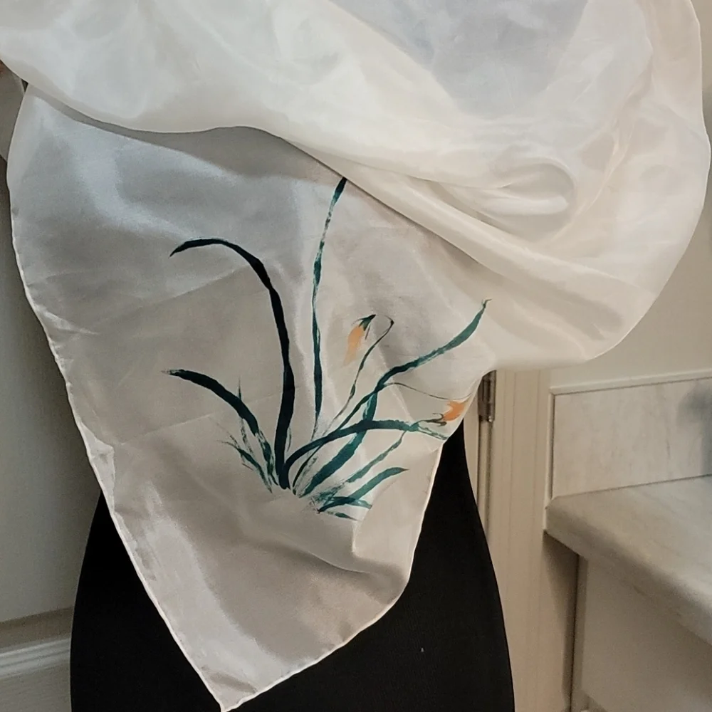Vintage Silk Scarf - Picture 3 of 7